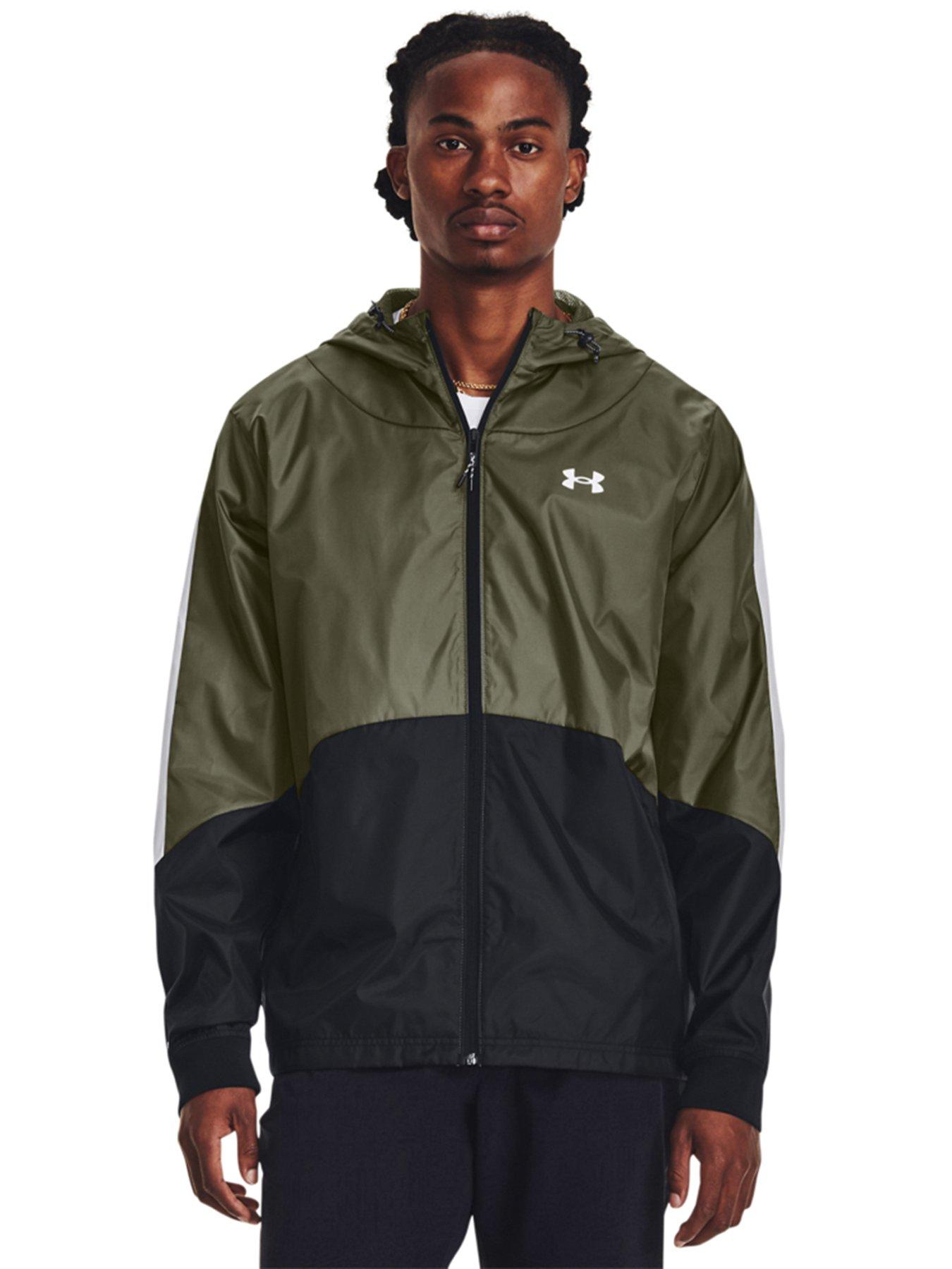 Windbreaker khaki sales