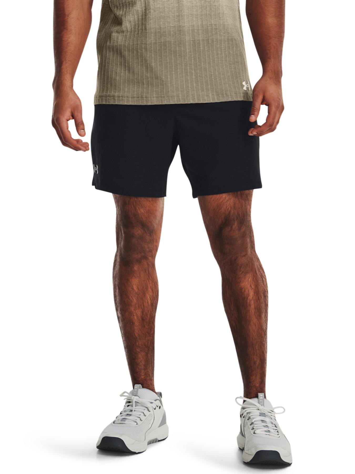 Mens sports shorts Under Armour VANISH WOVEN 8IN SHORTS grey