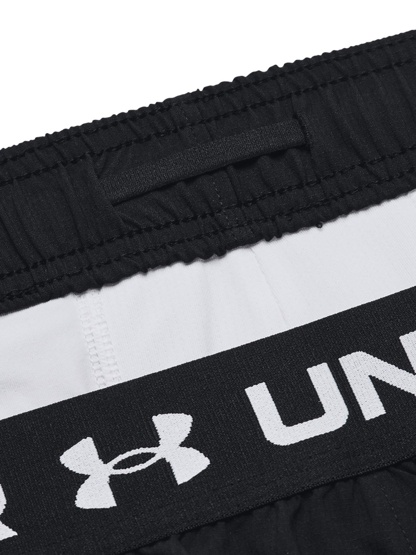 Image 5 of 5 of UNDER ARMOUR Men's Training Vanish Woven 2-In-1 Shorts - Black/White