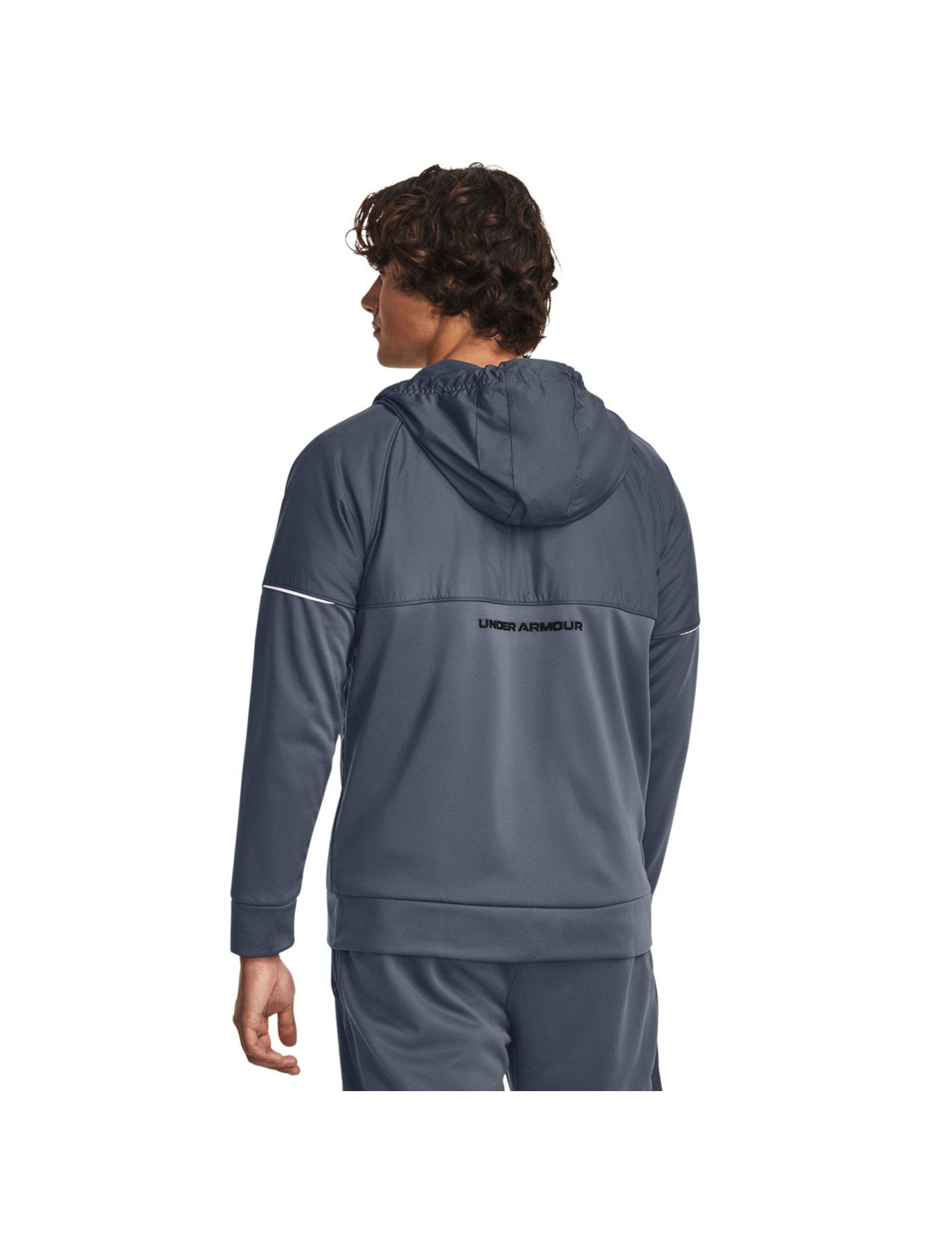 UNDER ARMOUR Mens Training Unstoppable Fleece Full Zip Hoodie