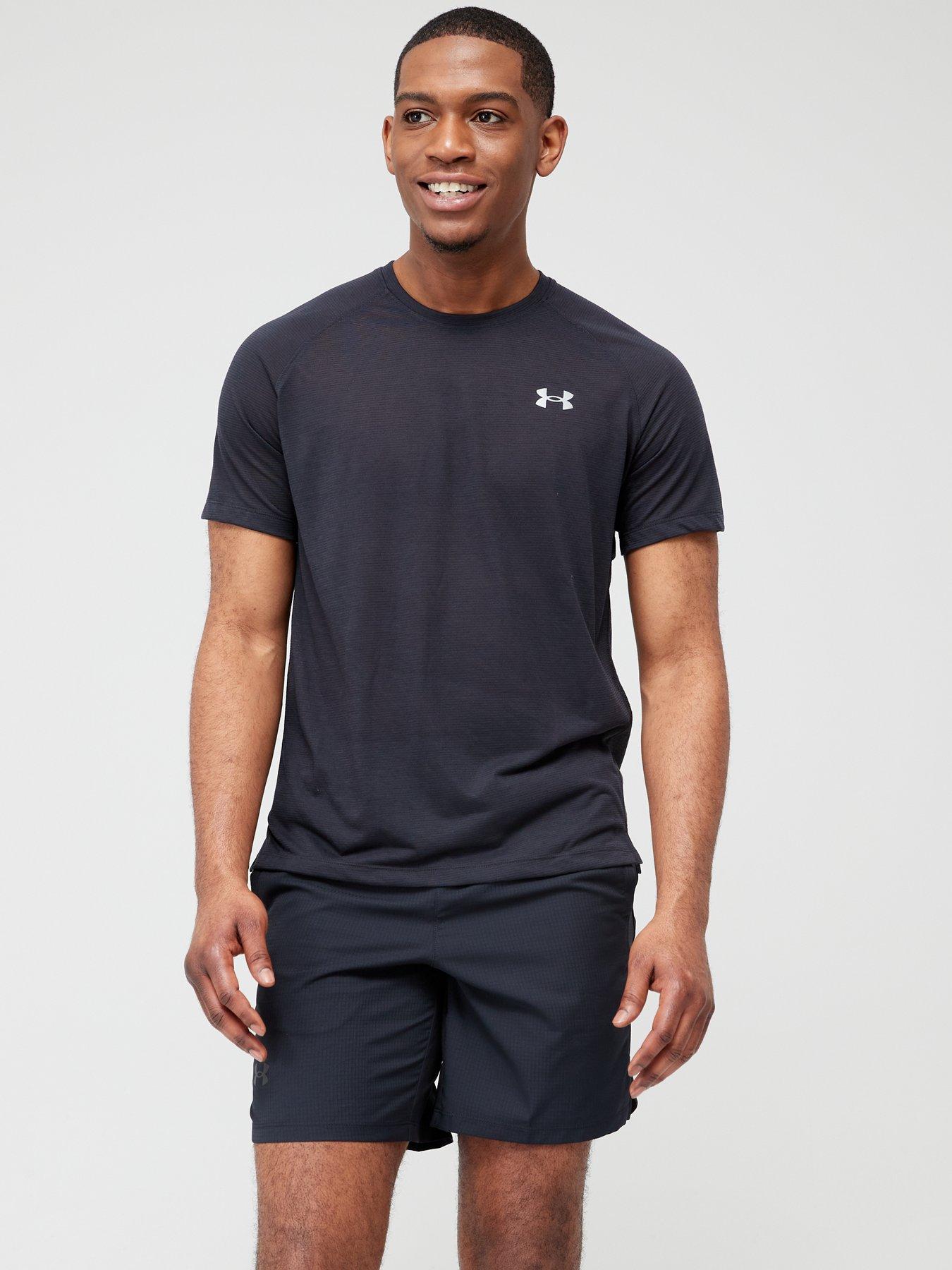 Under Armour Streaker Run Short Sleeve Running Top, Black, S