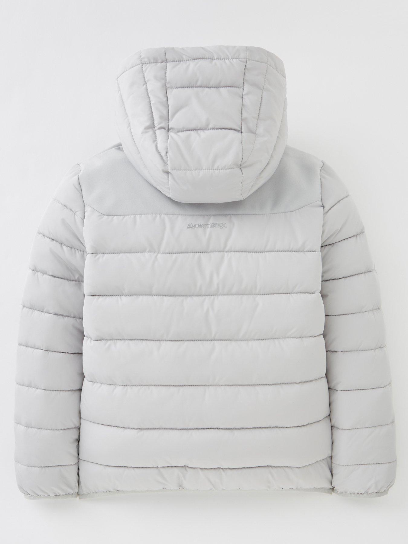 Montirex Junior Alt Down Jacket Light Grey very.co.uk