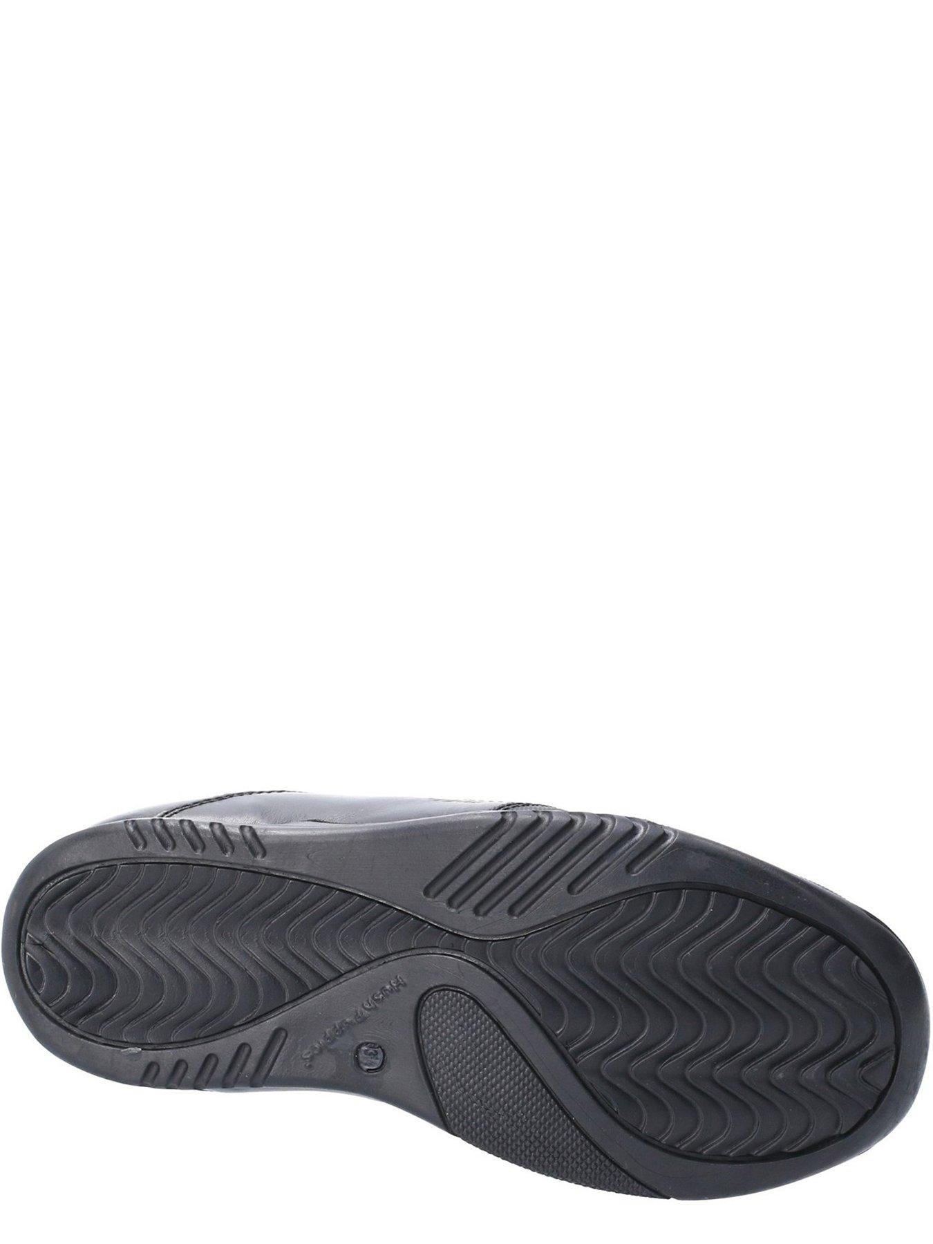 Image 4 of 6 of Hush Puppies Dexter Snr School Shoe - Black