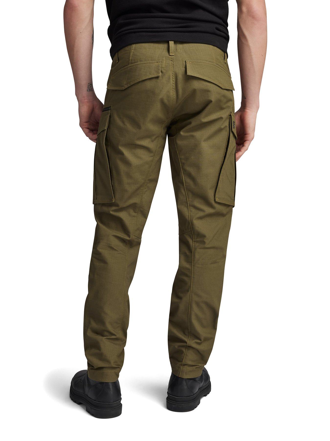 G-Star RAW G-star Ripstop Regular Tapered Cargo Trousers - Green | very ...