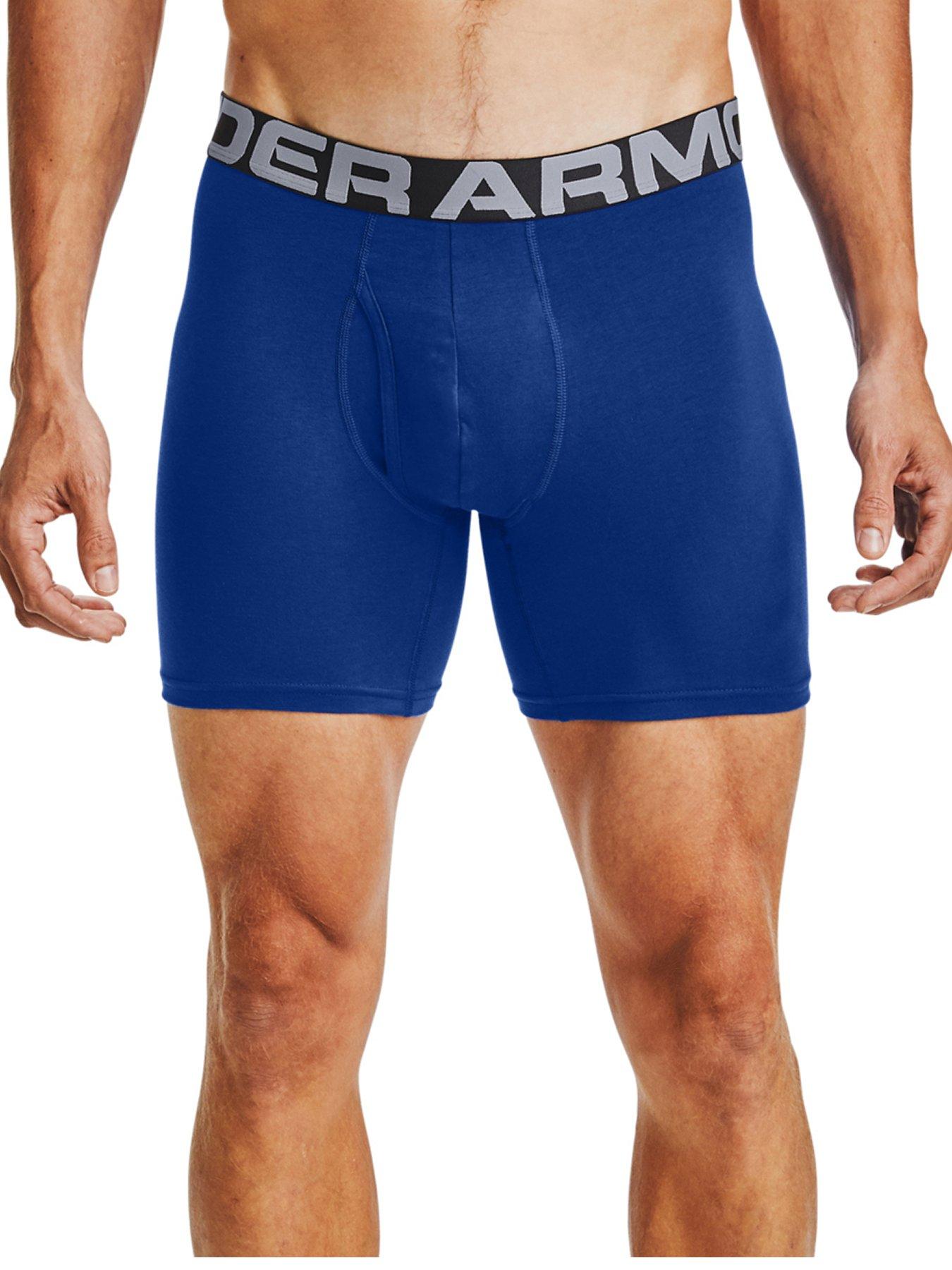 UNDER ARMOUR Charged Cotton 3in Boxers - 3 Pack