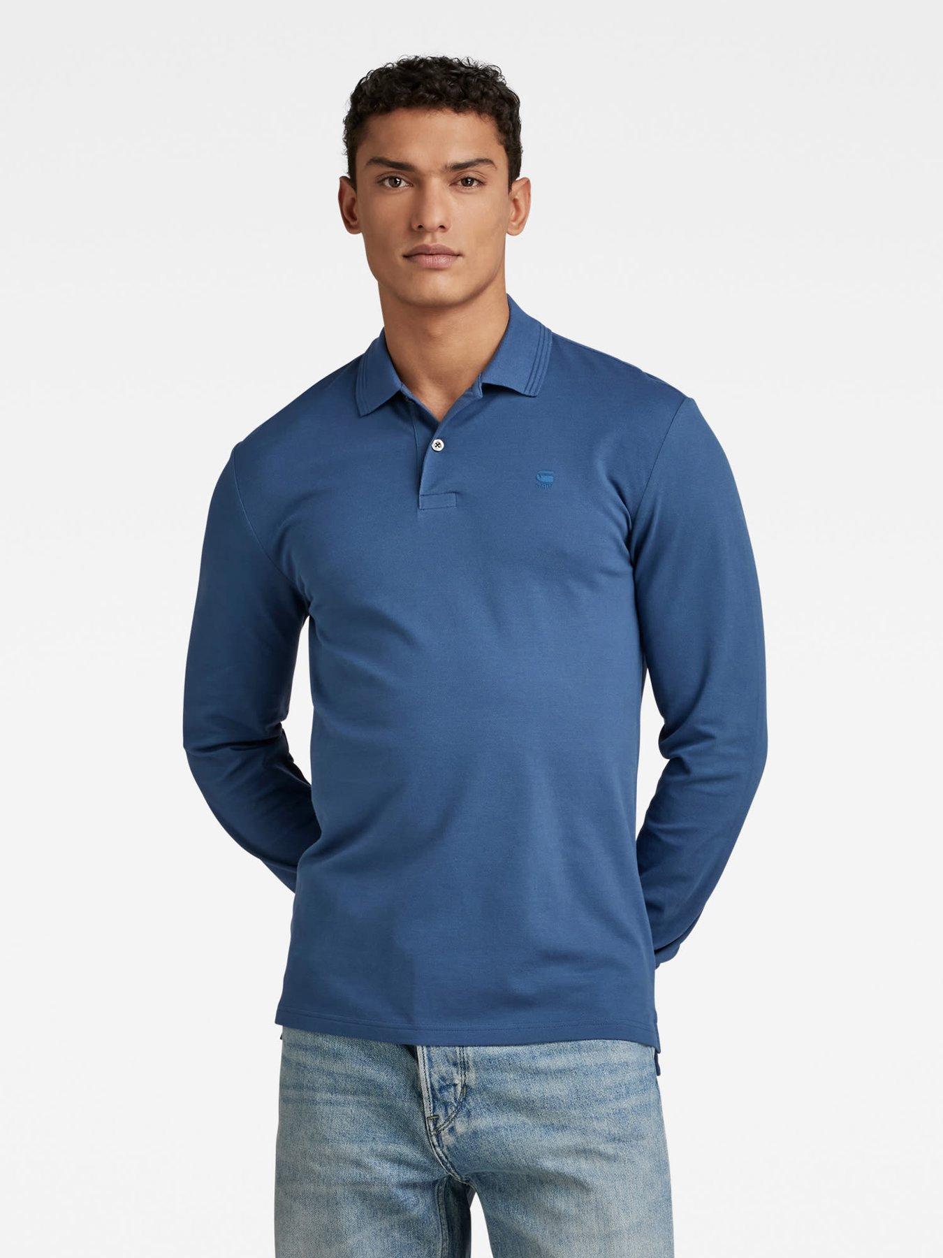 G star long sleeve hot sale polo