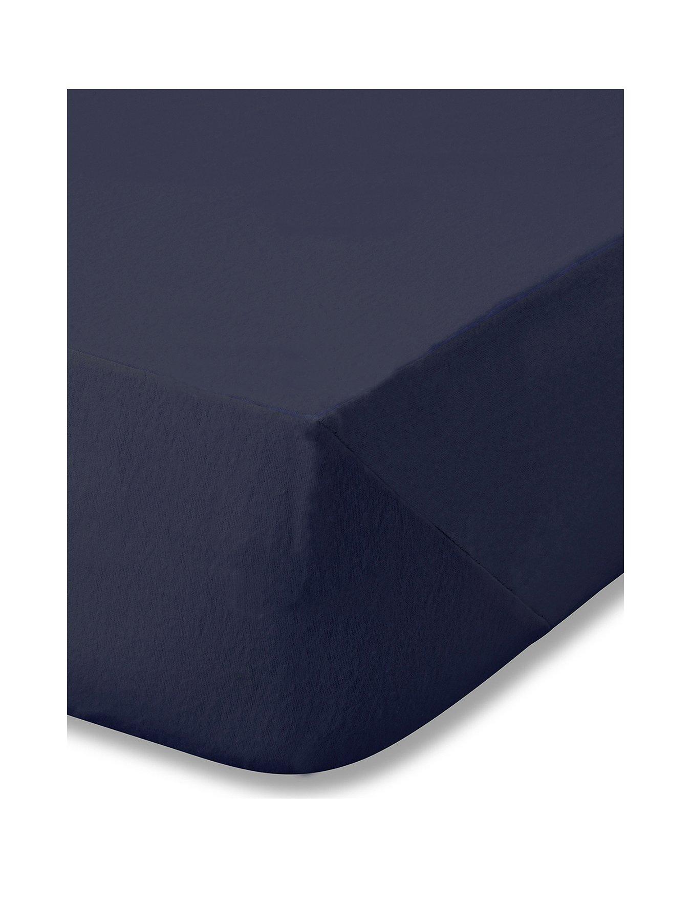 Image 2 of 4 of Catherine Lansfield Brushed 100% Cotton Fitted Sheet