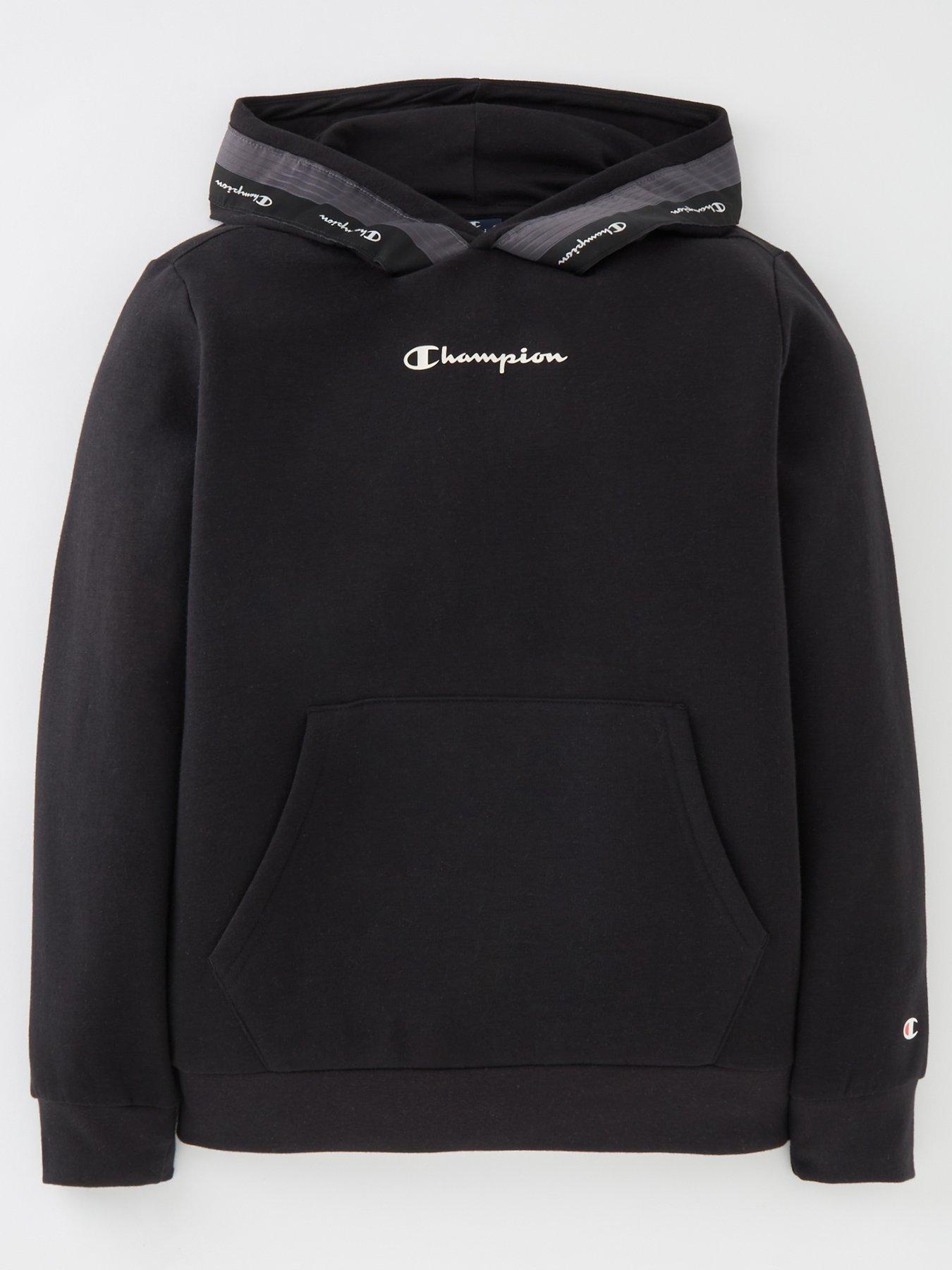 Champion tape overhead online hoodie junior