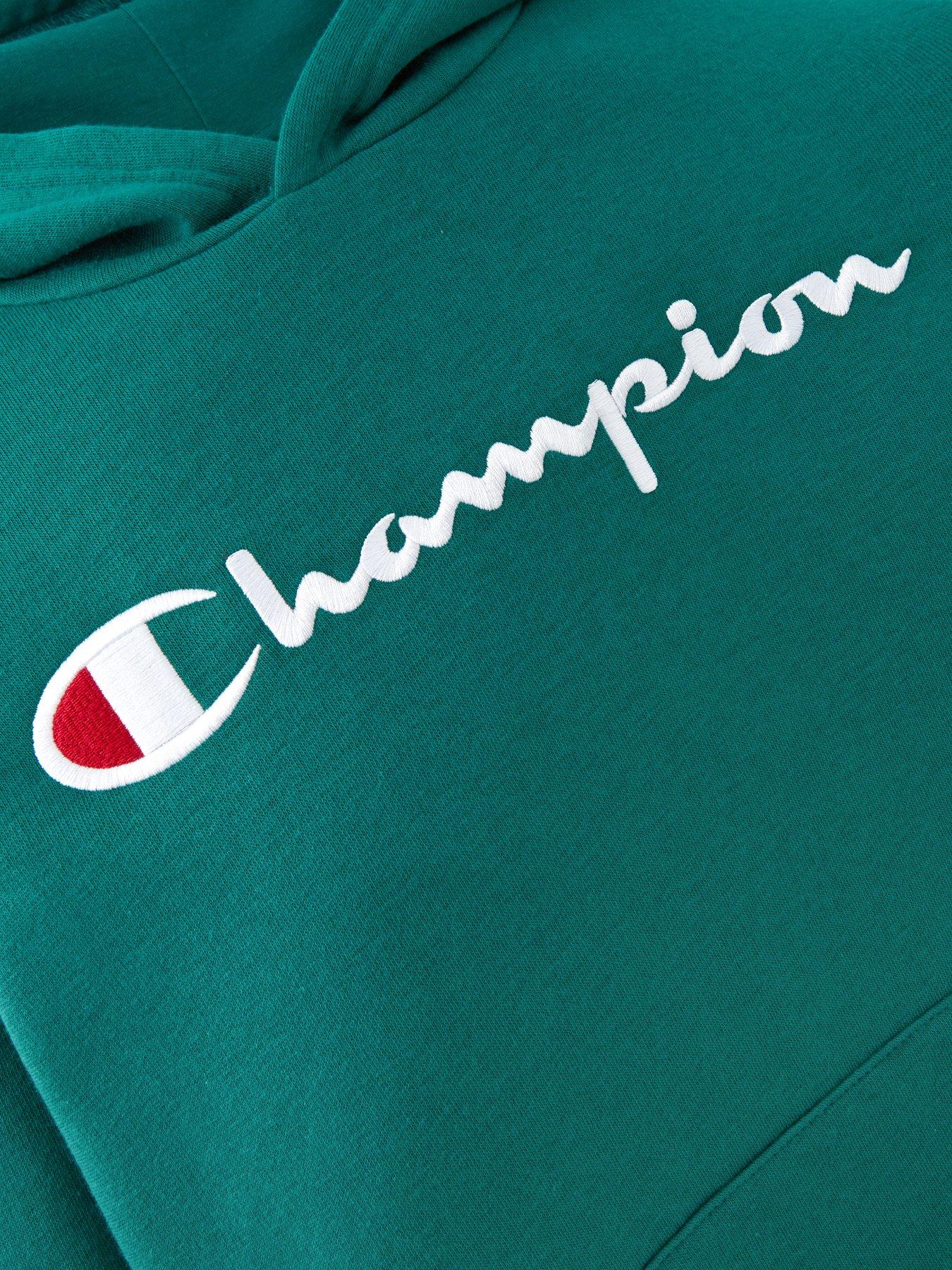 Bright green champion hoodie outlet