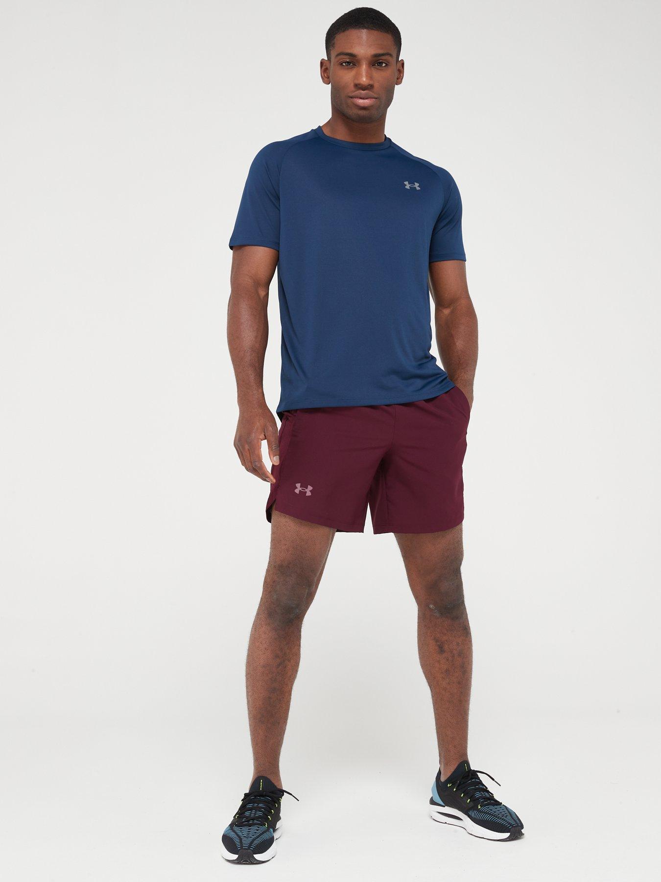 Mens shop burgundy shorts