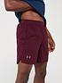  image of under-armour-mens-running-launch-7-shorts-burgundy