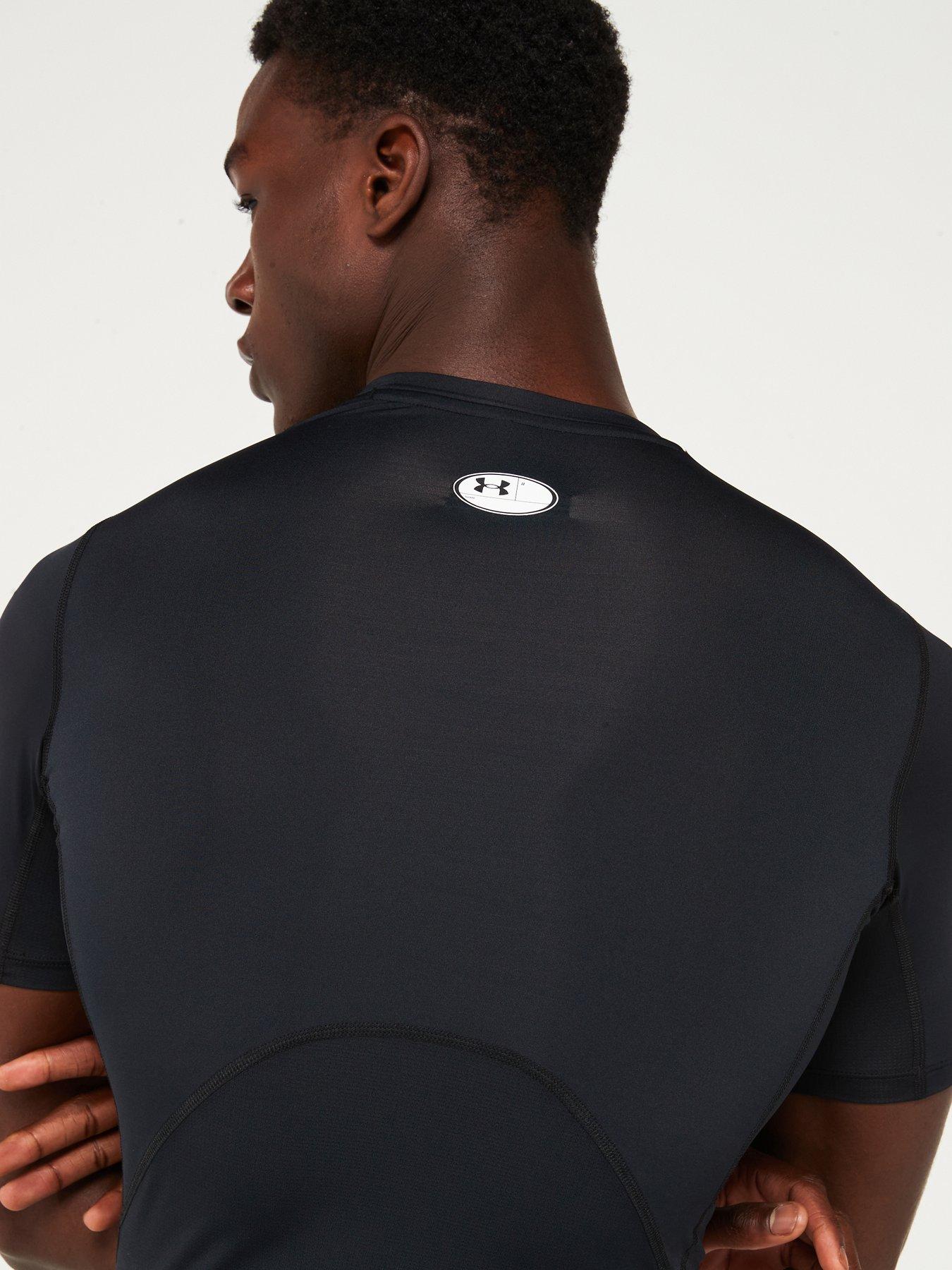 Image 5 of 5 of UNDER ARMOUR Heat Gear Armour Comp T-shirt - Black/White