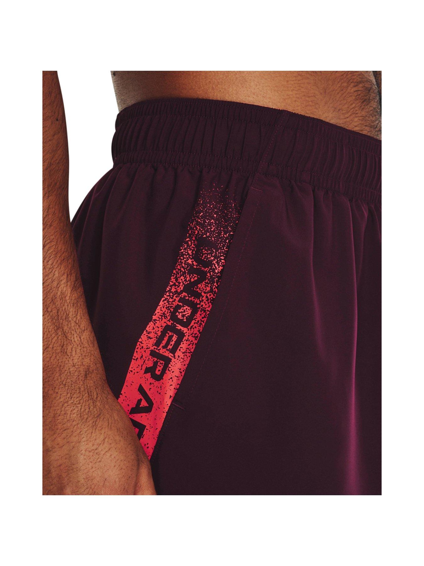 Red under deals armor shorts