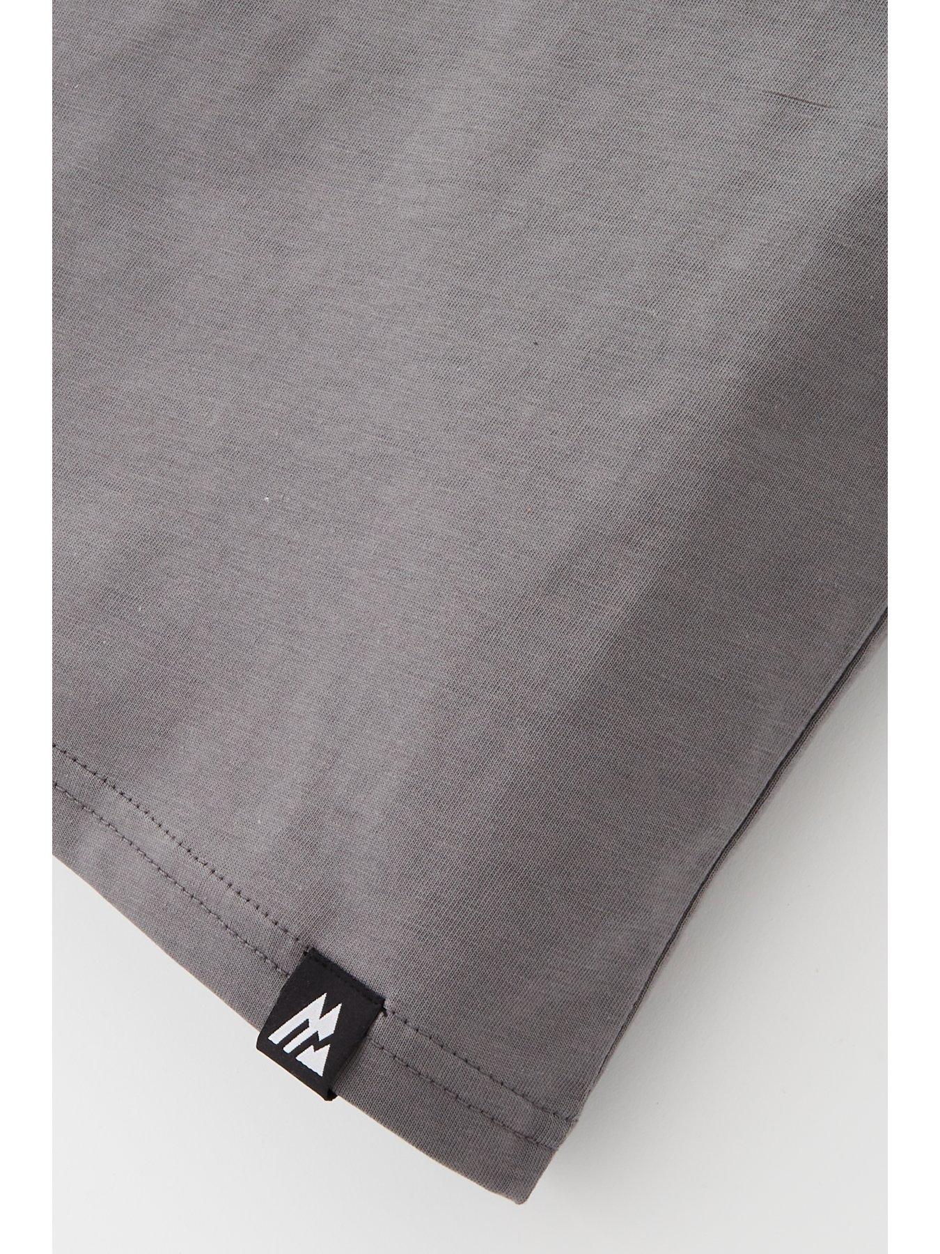 Montirex Junior Celsius Short Sleeve T-Shirt - Grey | Very.co.uk