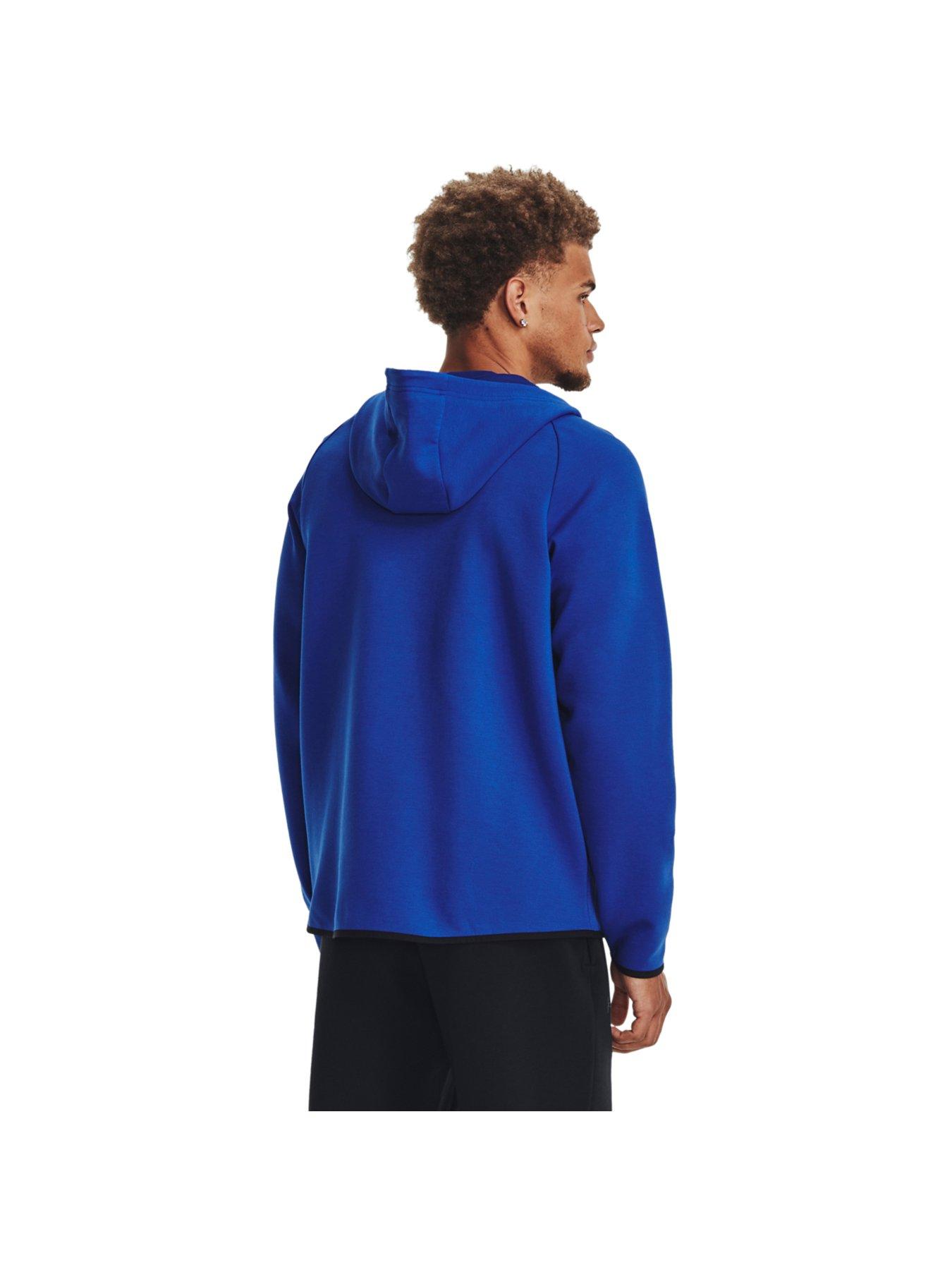 Mens Under Armour blue Unstoppable Fleece Hoodie