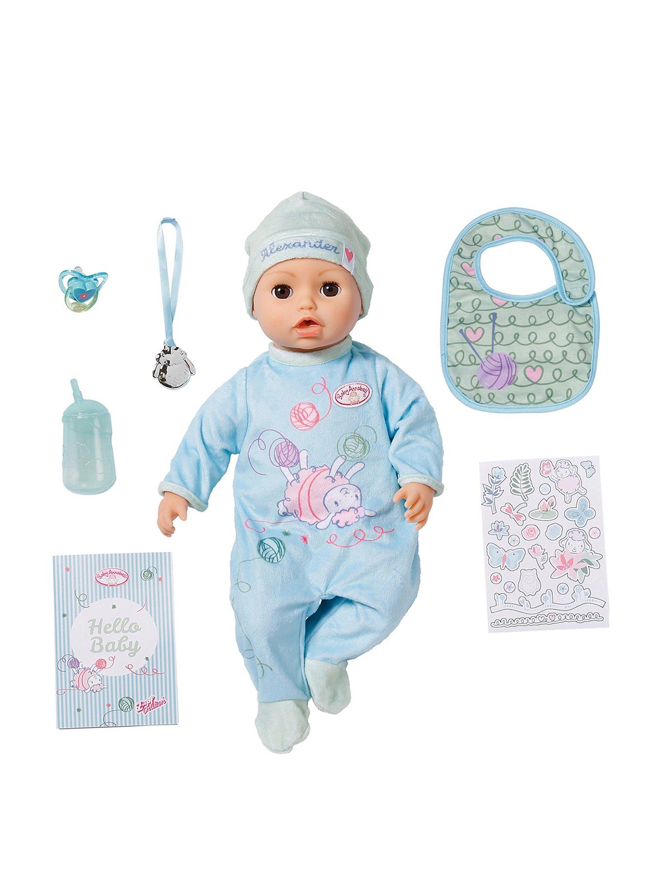 Image 2 of 8 of Baby Annabell Interactive Alexander 43cm