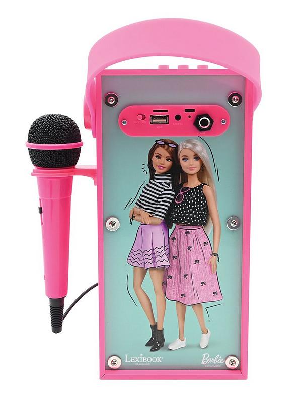 Image 1 of 7 of Barbie Trendy Portable Bluetooth Speaker with mic and amazing lights effects