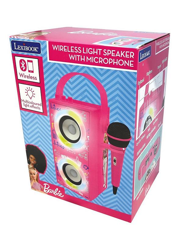 Image 5 of 7 of Barbie Trendy Portable Bluetooth Speaker with mic and amazing lights effects