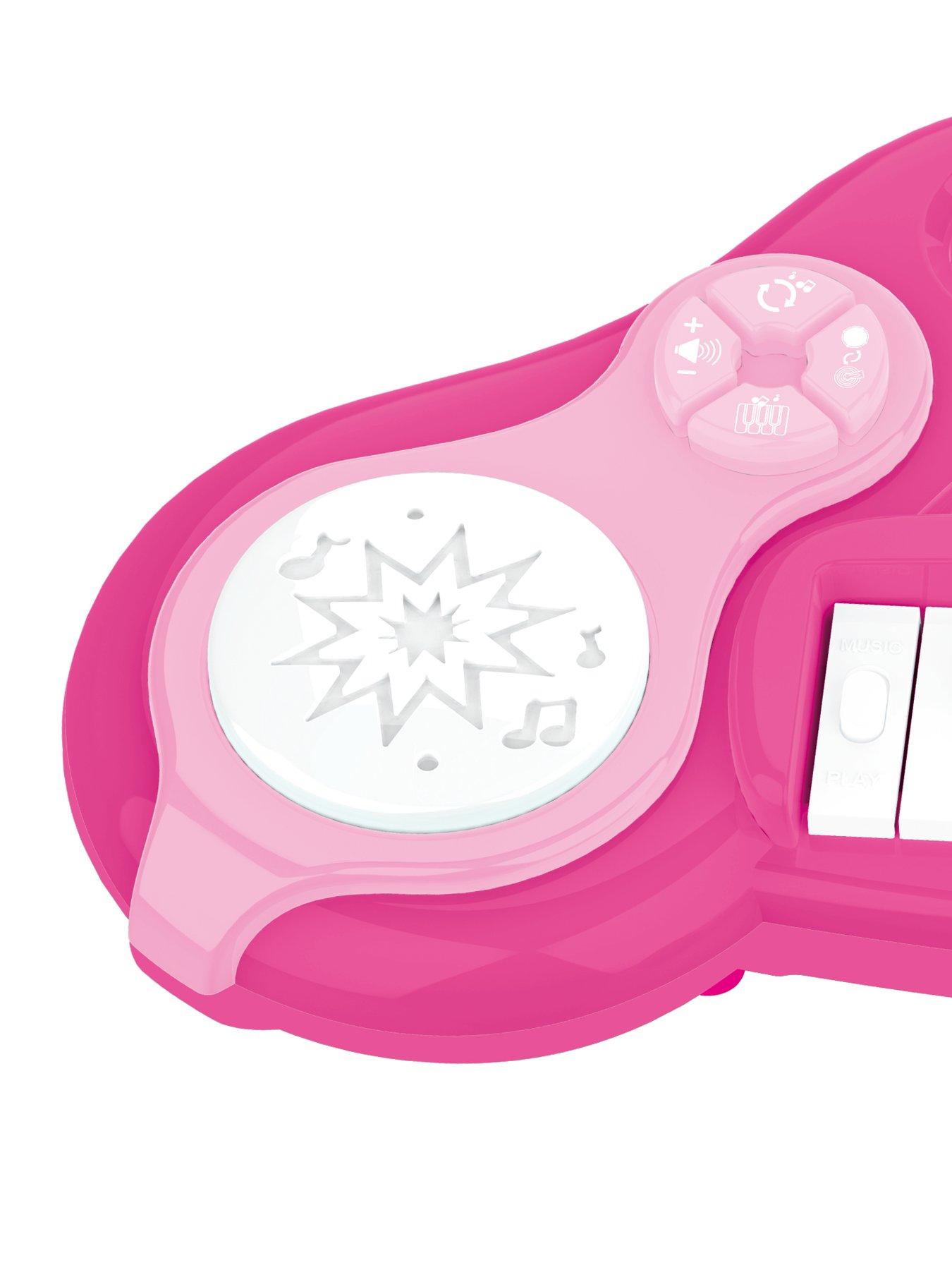 Image 3 of 7 of Barbie fun Electronic Keyboard with lights