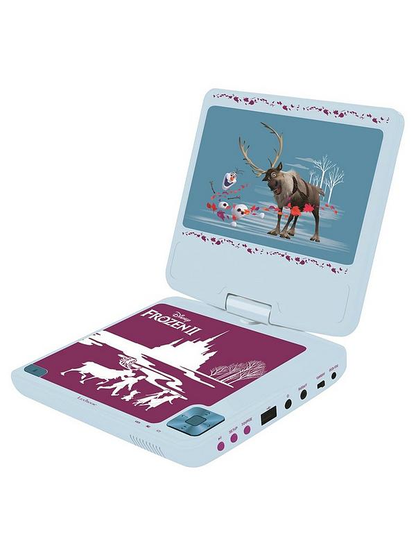 Image 3 of 5 of Disney Frozen Frozen Portable DVD Player 7" rotative screen with USB port and earphones
