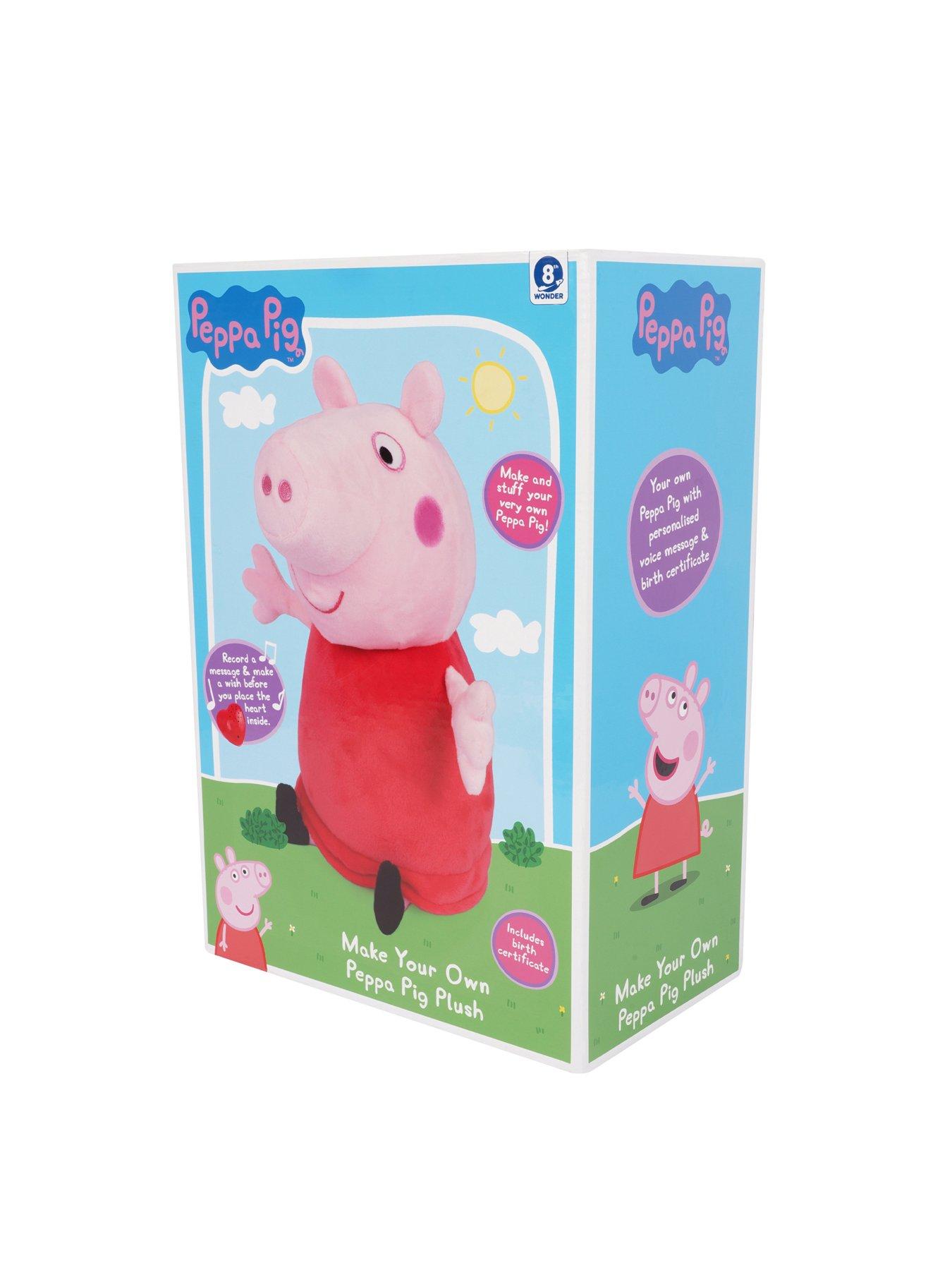 Peppa pig deals stuffed animals