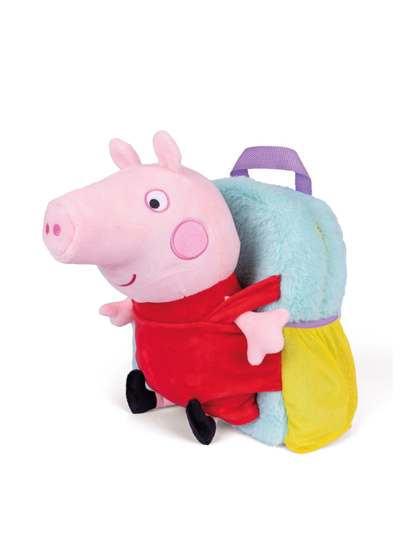 Peppa pig cheap plush backpack