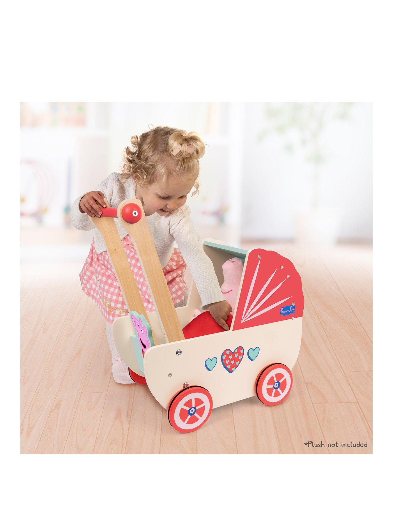 Peppa pig shop toy pram