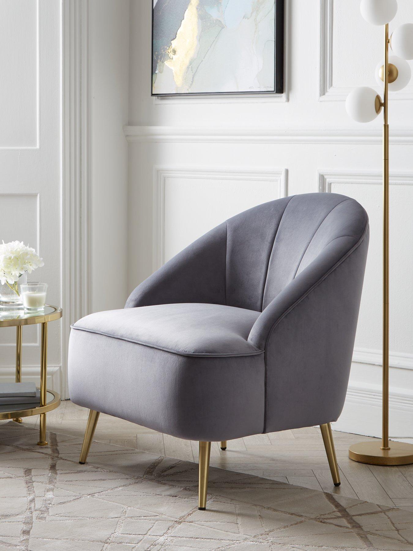 The Very Collection Cali Accent Chair - Grey
