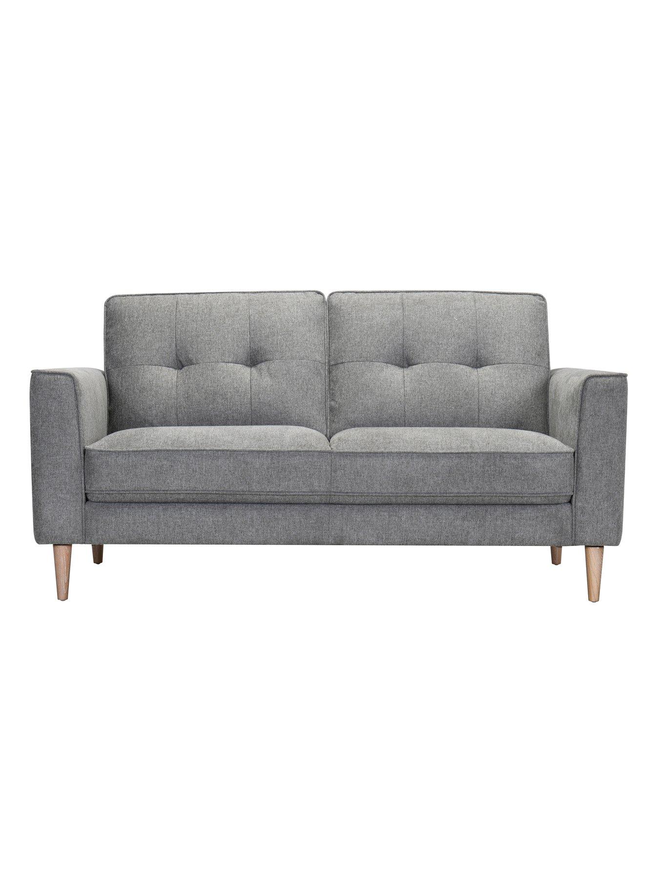 Product photograph of Oxford Fabric 2 Seater Sofa - Fsc Reg Certified from very.co.uk