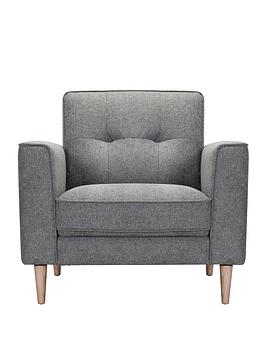 Product photograph of Oxford Fabric Armchair - Fsc Reg Certified from very.co.uk