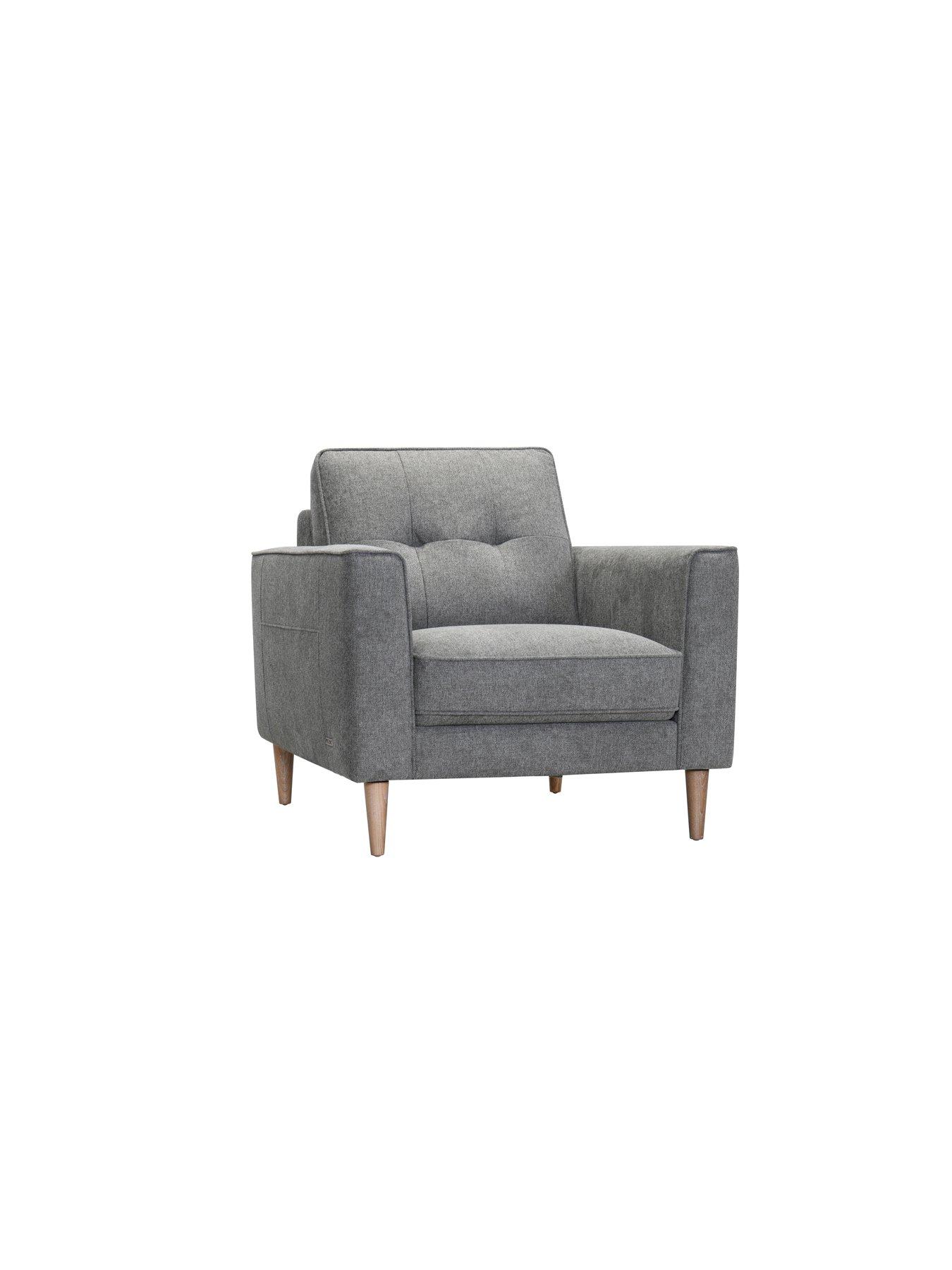 Image 3 of 7 of Oxford Fabric Armchair&nbsp;