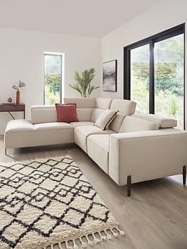 Product photograph of Very Home San Antonio Power Recliner Lh Corner Group from very.co.uk