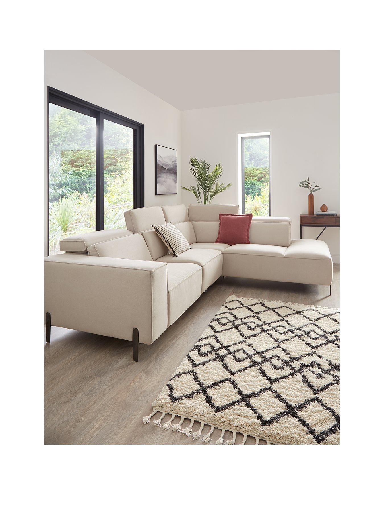 Image 1 of 6 of The Very Collection San Antonio Power Recliner Right Hand Corner Group with Charging Ports