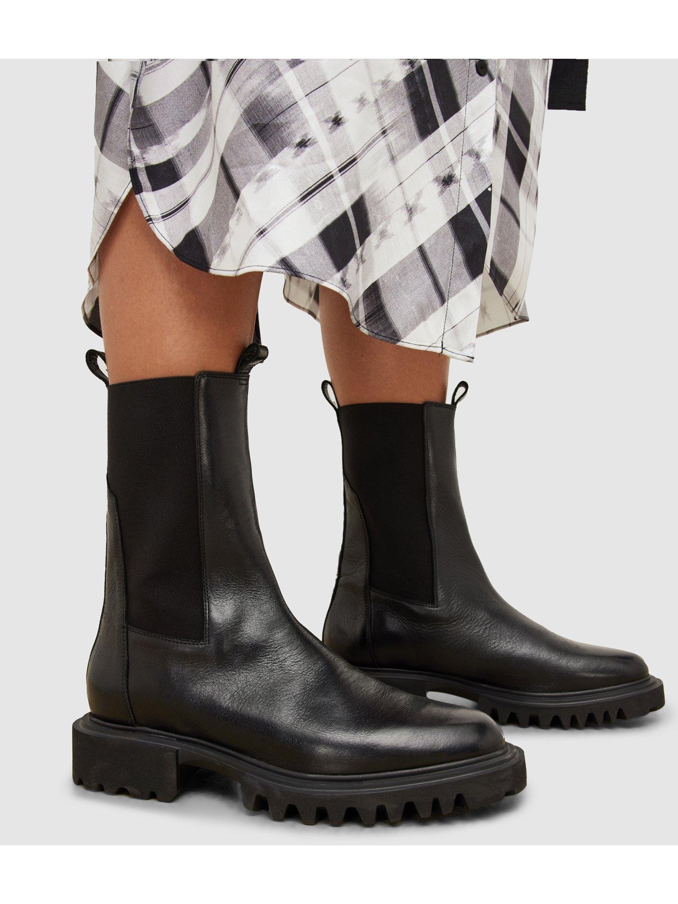 AllSaints Hallie Boots Black Very