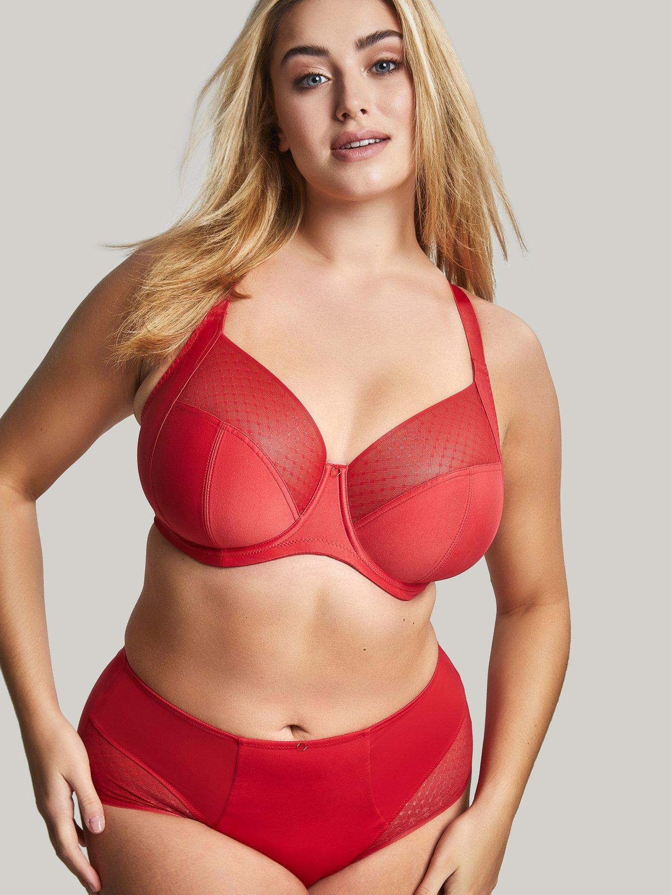 undefined Bliss Full Cup Bra - Red