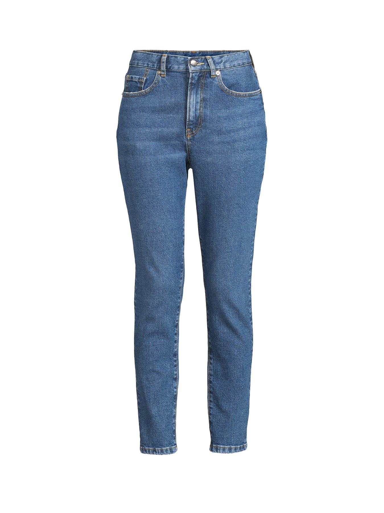 Lucy Mecklenburgh x V by Very Denim Slim Jeans - Blue | Very.co.uk