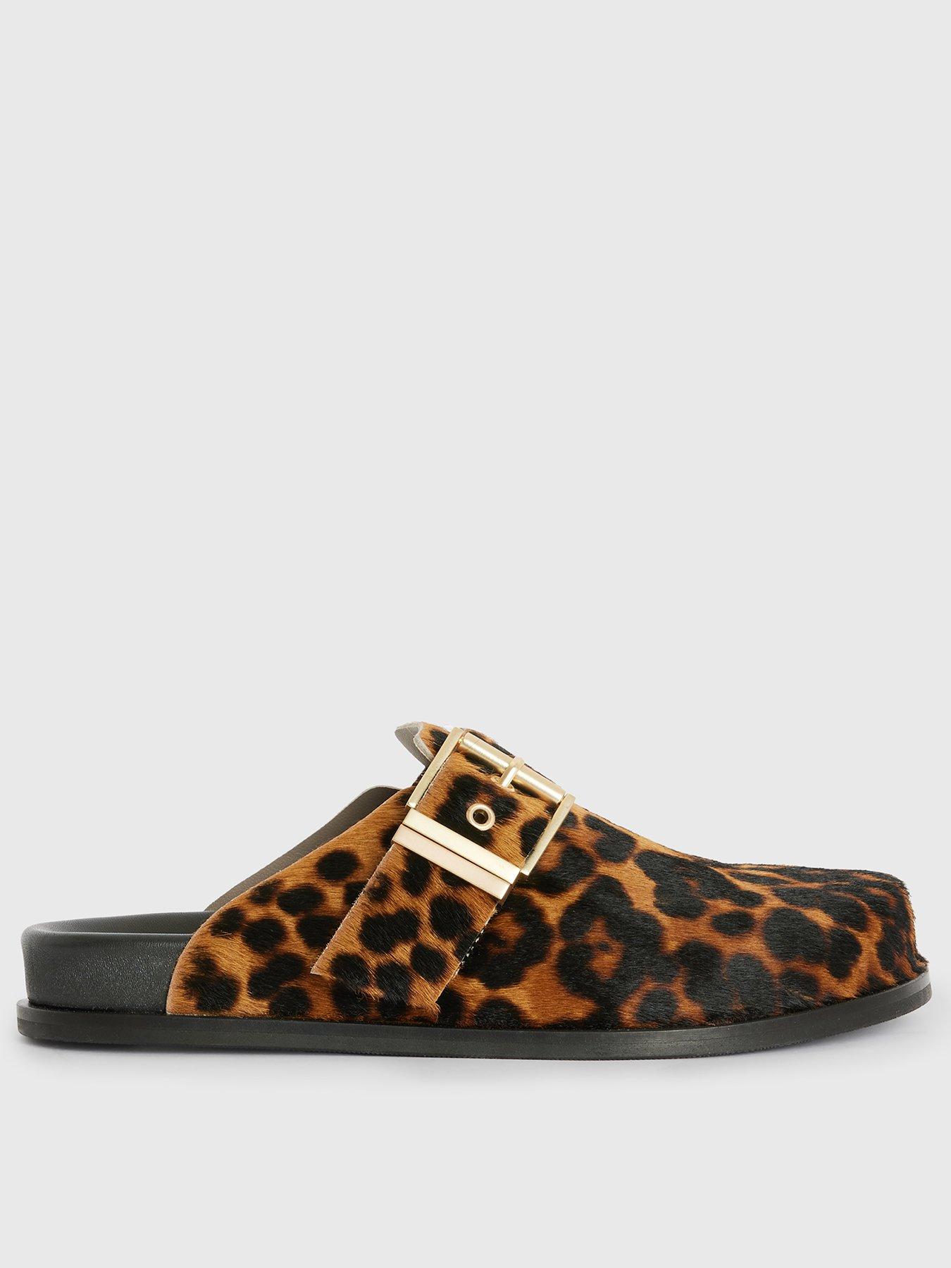 Animal print best sale mules uk