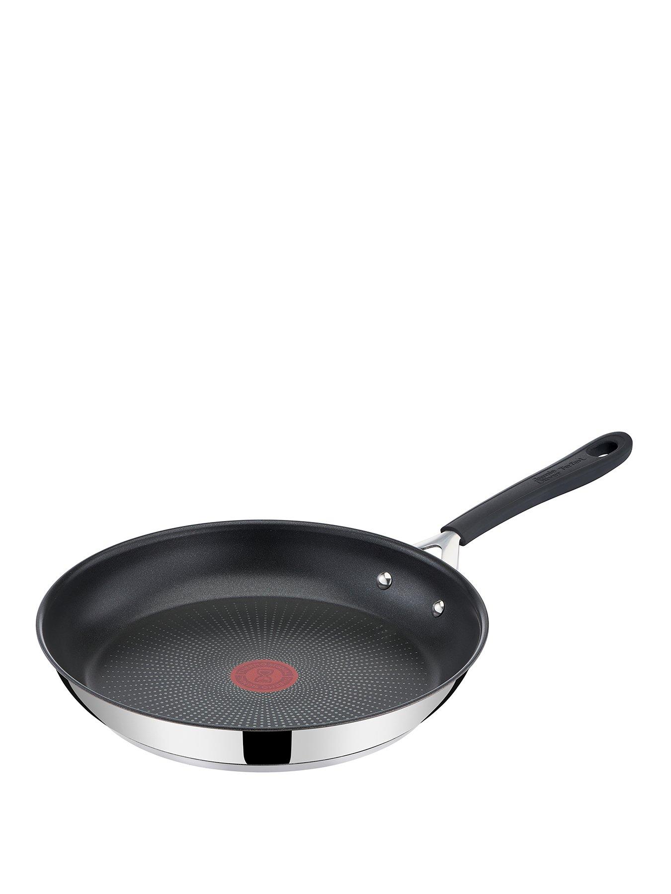 Tefal Jamie Oliver By Tefal Quick &Amp; Easy Stainless Steel Non Stick Induction Compatible 24Cm Frying Pan
