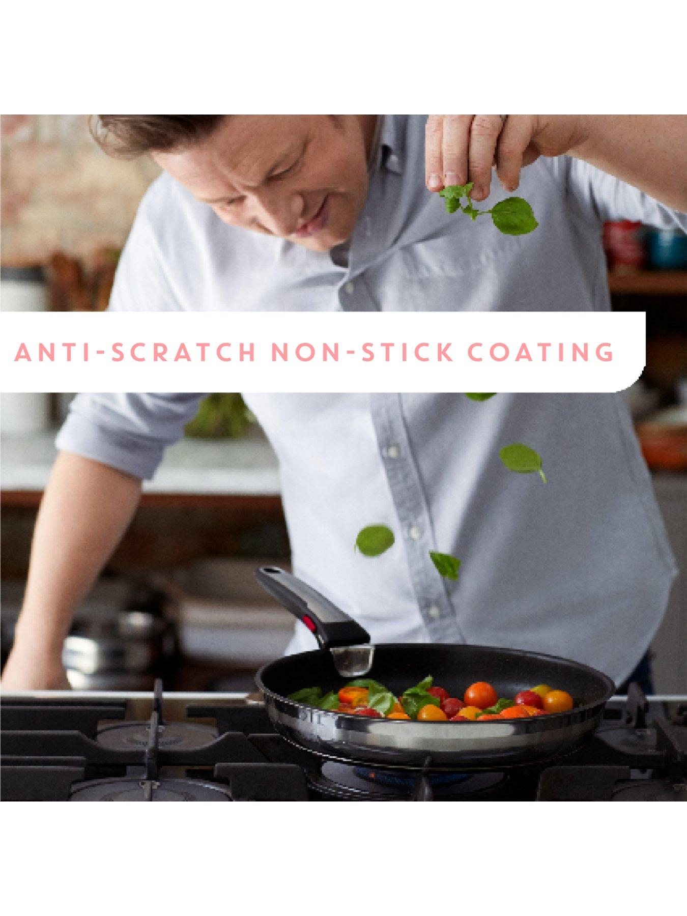 Image 4 of 7 of Tefal Jamie Oliver by Tefal Ingenio 9 Piece Removable Handle, Stackable Induction Compatible Pan Set
