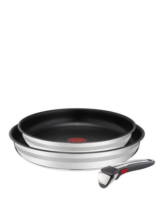 front image of tefal-jamie-oliver-by-tefal-ingenio-3-piece-removable-handle-stackable-induction-compatible-frying-pan-set