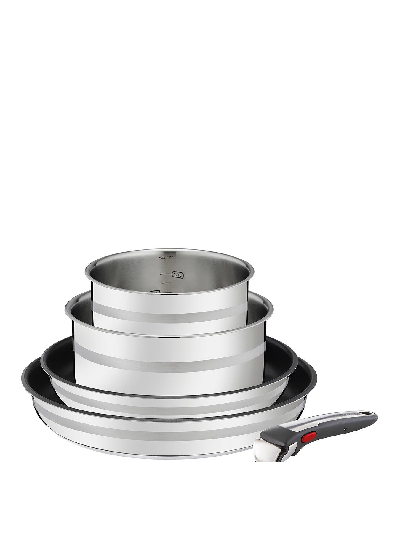 Space Saving Pots and Pans  Tefal Ingenio Removable Handle