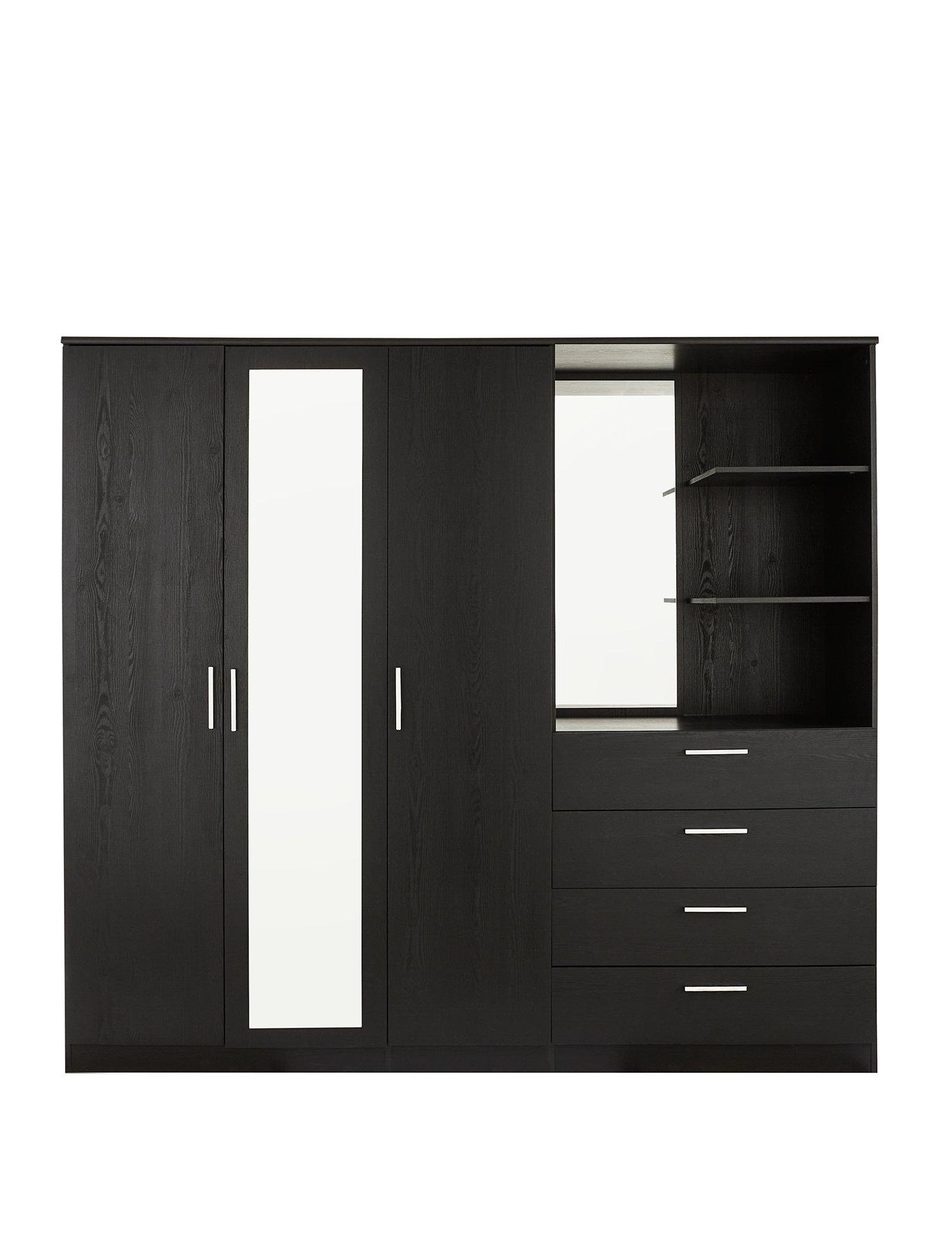 Image 2 of 7 of Everyday Panama 3 Door 4 Draw Combi Wardrobe&nbsp;- FSC&reg; Certified