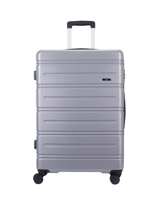stillFront image of rock-luggage-lisbon-large-suitcase-grey
