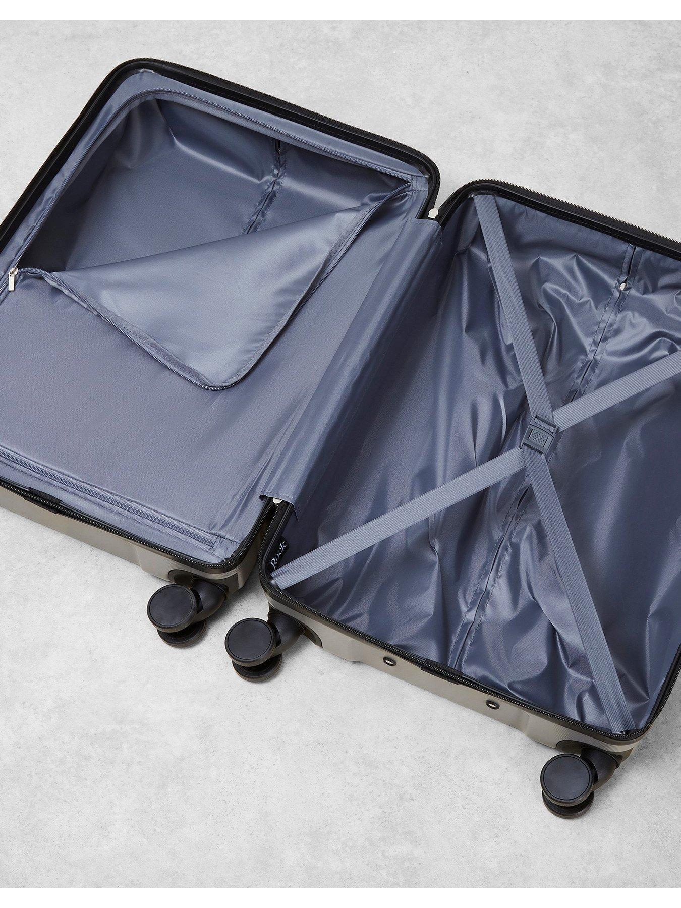 Image 4 of 5 of Rock Luggage Lisbon Small Suitcase Grey