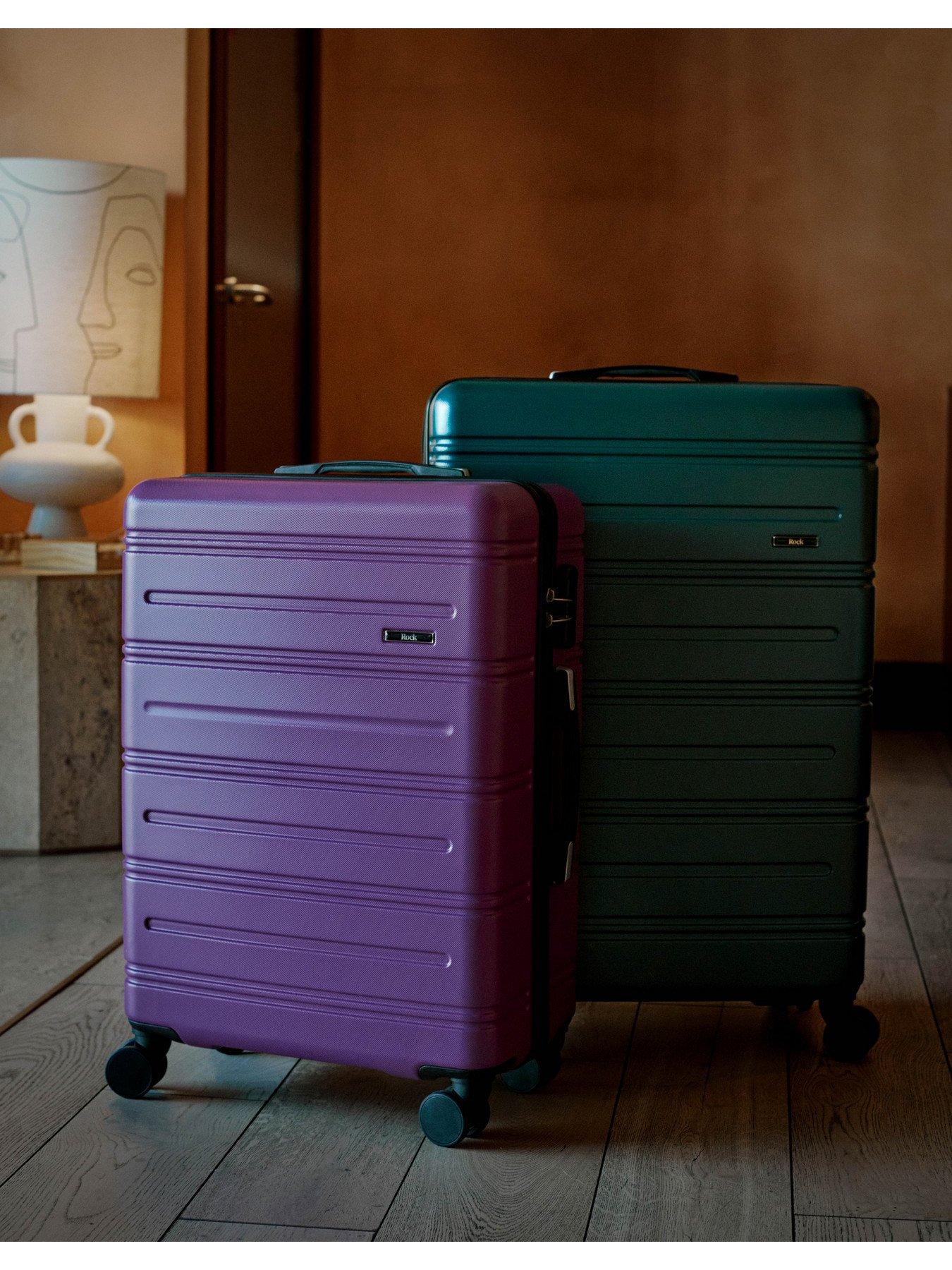 Image 6 of 6 of Rock Luggage Lisbon Small Suitcase Green
