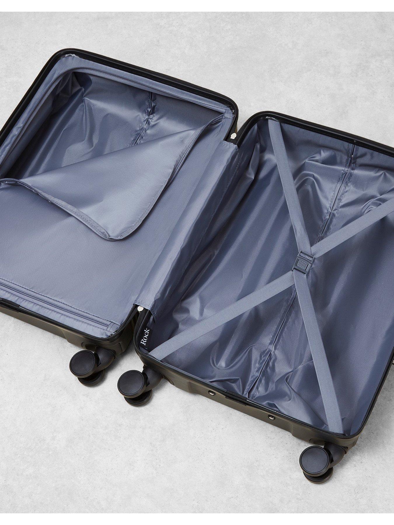 Image 4 of 5 of Rock Luggage Lisbon Large Suitcase Black