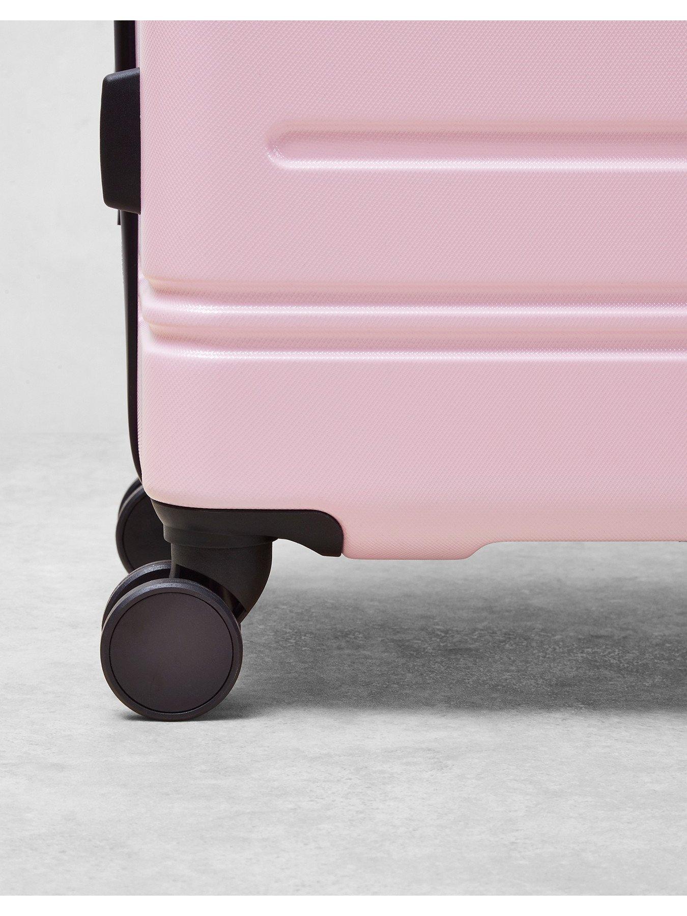 Image 3 of 6 of Rock Luggage Lisbon Large Suitcase Pink
