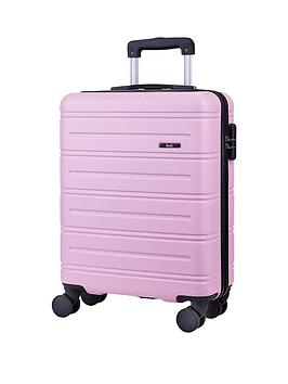 Rock Luggage Lisbon Small Suitcase Pink