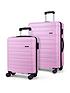  image of rock-luggage-lisbon-2-pc-set-pink