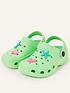  image of accessorize-girls-shell-charm-clogs-green